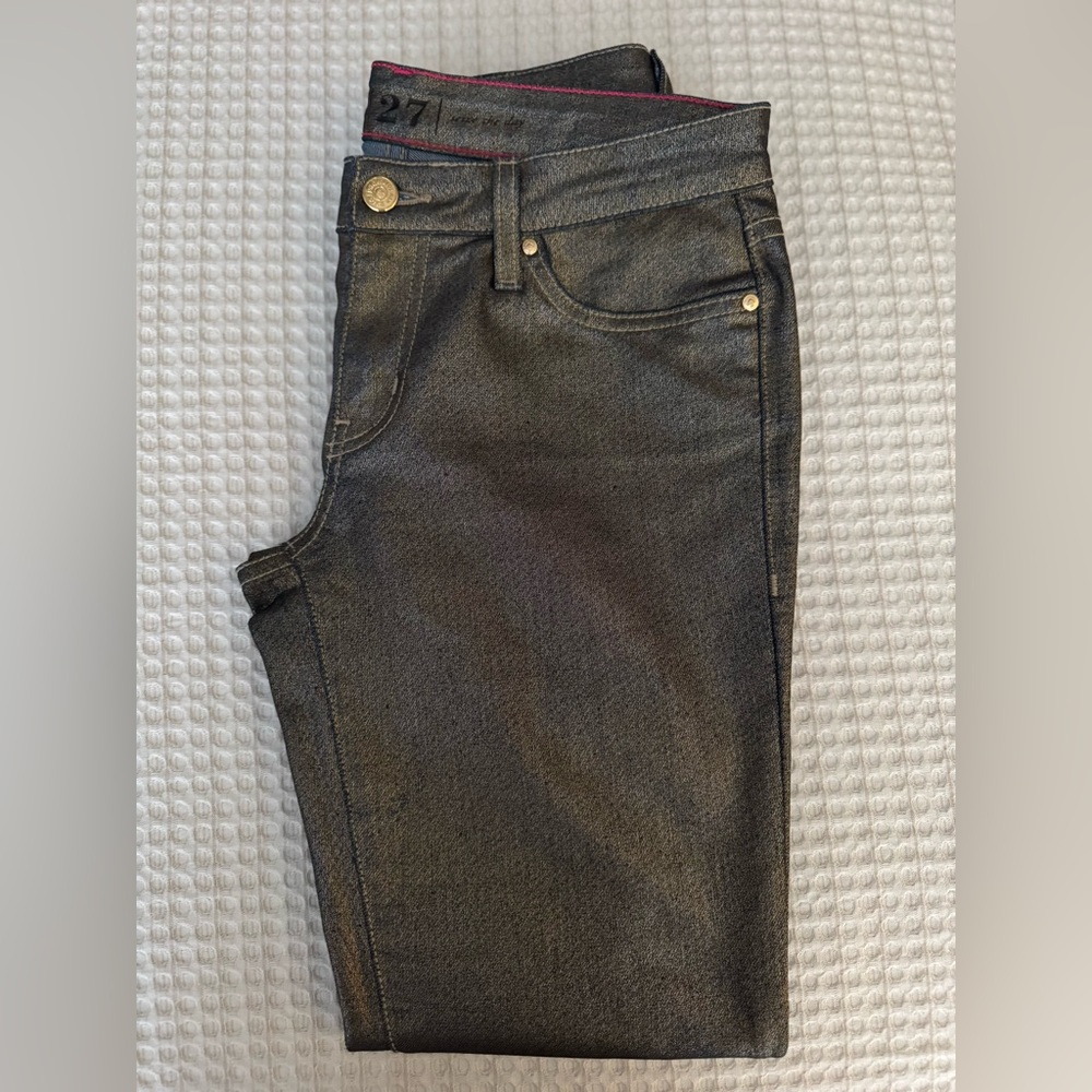 kate spade Black Shiny Jeggings